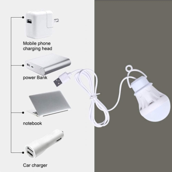 Przenośna lampa kempingowa LED USB 7W [13200000433]